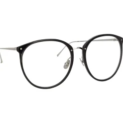 Linda Farrow - 747 C8 Oversized Optical Frames - Black - Eyewear - Avvenice