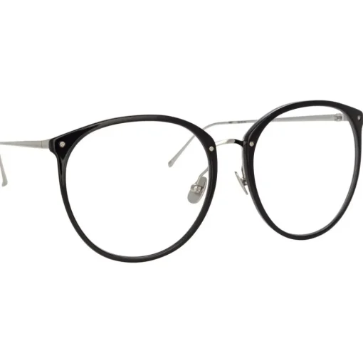 Linda Farrow - 747 C8 Oversized Optical Frames - Black - Eyewear - Avvenice