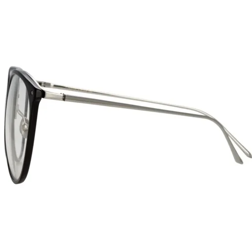Linda Farrow - 747 C8 Oversized Optical Frames - Black - Eyewear - Avvenice