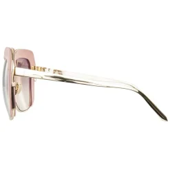 Linda Farrow - 578 C4 Oversized Sunglasses - Pink - Eyewear - Avvenice^ Sunglasses & Eyewear