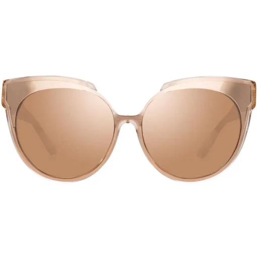 Linda Farrow - 790 C4 Oversized Sunglasses - Ash - Eyewear - Avvenice