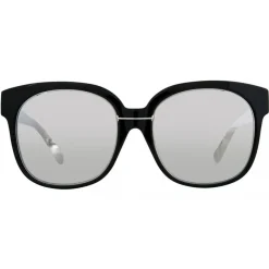Linda Farrow - 651 C3 Oversized Sunglasses - Black - Eyewear - Avvenice^ Sunglasses & Eyewear