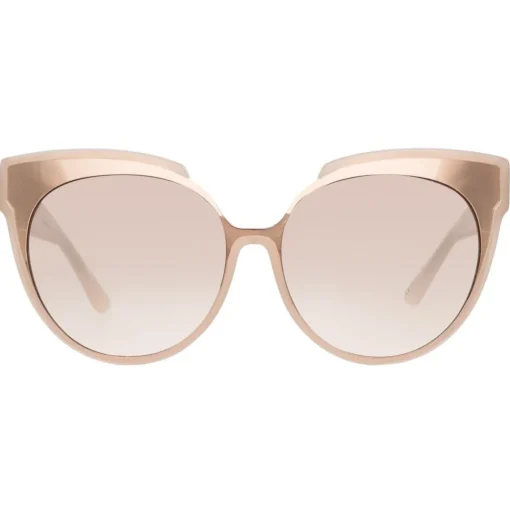 Linda Farrow - 790 C6 Oversized Sunglasses - Milky Pink - Eyewear - Avvenice^ Sunglasses & Eyewear