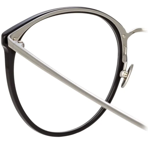 Linda Farrow - 747 C8 Oversized Optical Frames - Black - Eyewear - Avvenice