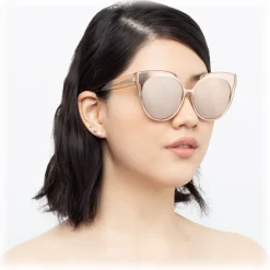 Linda Farrow - 790 C4 Oversized Sunglasses - Ash - Eyewear - Avvenice