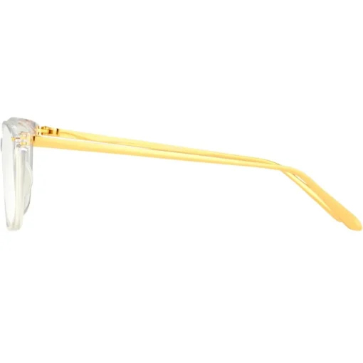 Linda Farrow - 486 C4 Rectangular Optical Frames - Clear - Eyewear - Avvenice