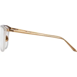 Linda Farrow - 506 C5 Rectangular Optical Frames - Candyfloss - Eyewear - Avvenice