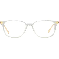 Linda Farrow - 486 C4 Rectangular Optical Frames - Clear - Eyewear - Avvenice