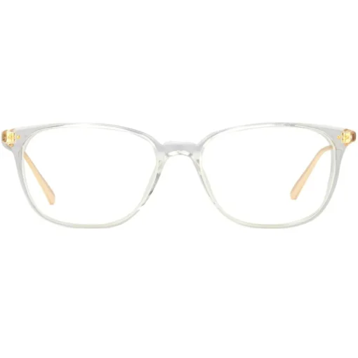 Linda Farrow - 486 C4 Rectangular Optical Frames - Clear - Eyewear - Avvenice