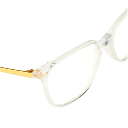 Linda Farrow - 486 C4 Rectangular Optical Frames - Clear - Eyewear - Avvenice