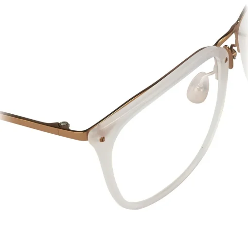 Linda Farrow - 506 C5 Rectangular Optical Frames - Candyfloss - Eyewear - Avvenice