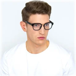 Linda Farrow - 584 C1 Rectangular Sunglasses - Black - Eyewear - Avvenice^ Sunglasses & Eyewear