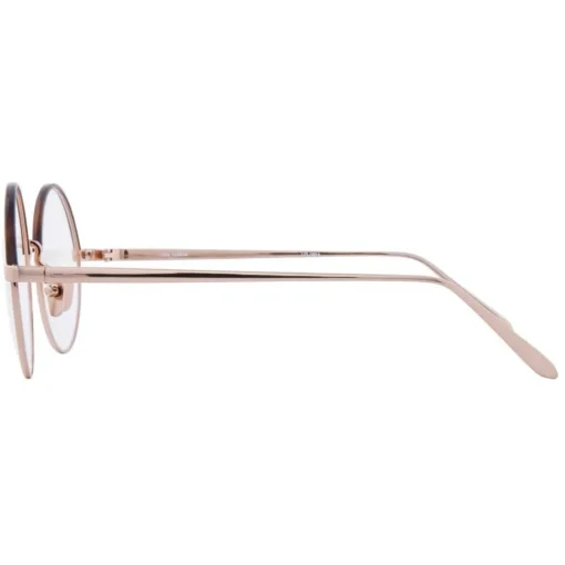 Linda Farrow - 583 C4 Round Optical Frames - Rose Gold - Eyewear - Avvenice