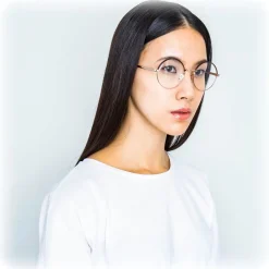 Linda Farrow - 583 C4 Round Optical Frames - Rose Gold - Eyewear - Avvenice