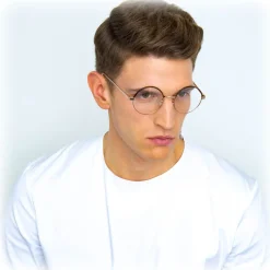 Linda Farrow - 583 C4 Round Optical Frames - Rose Gold - Eyewear - Avvenice