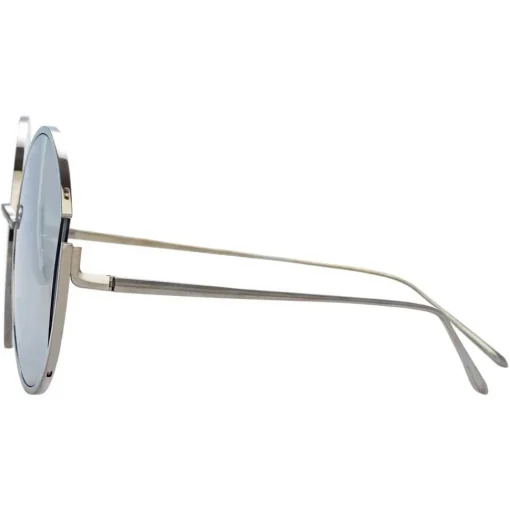 Linda Farrow - 851 C2 Round Sunglasses - Yellow Gold - Eyewear - Avvenice^ Sunglasses & Eyewear