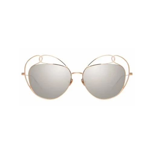 Linda Farrow - 853 C1 Round Sunglasses - Rose Gold - Eyewear - Avvenice^ Sunglasses & Eyewear