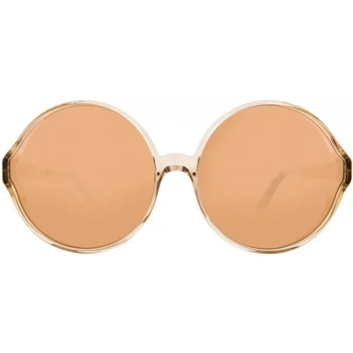 Linda Farrow - 657 C5 Round Sunglasses - Ash - Eyewear - Avvenice