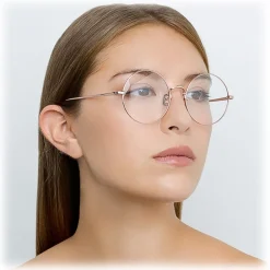 Linda Farrow - 741 C6 Round Sunglasses - Ash - Eyewear - Avvenice^ Sunglasses & Eyewear
