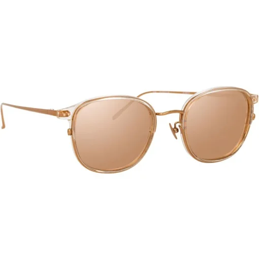 Linda Farrow - 803 C3 Square Sunglasses - Ash - Eyewear - Avvenice^ Sunglasses & Eyewear