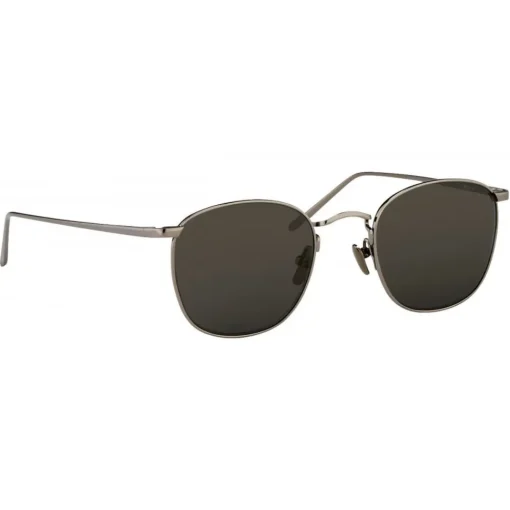 Linda Farrow - 479 C4 Square Sunglasses - Black - Eyewear - Avvenice
