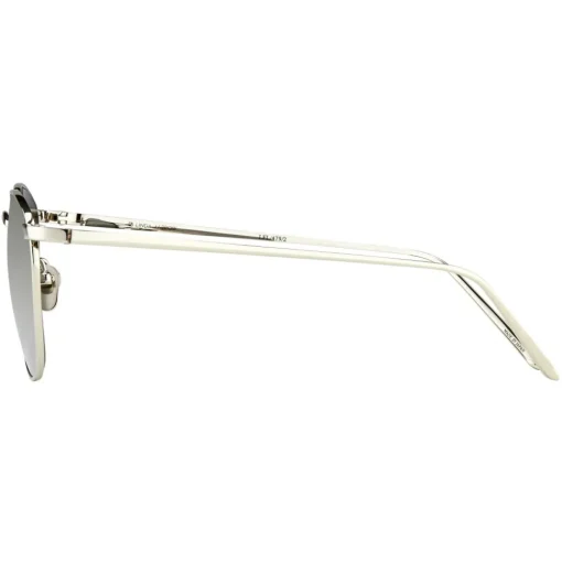 Linda Farrow - 479 C2 Square Sunglasses - White Gold - Eyewear - Avvenice