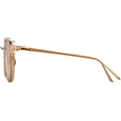 Linda Farrow - 803 C3 Square Sunglasses - Ash - Eyewear - Avvenice^ Sunglasses & Eyewear