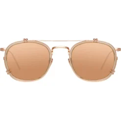 Linda Farrow - 743 C6 Square Sunglasses - Ash - Eyewear - Avvenice^ Sunglasses & Eyewear