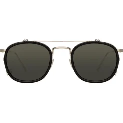 Linda Farrow - 743 C3 Square Sunglasses - Black - Eyewear - Avvenice