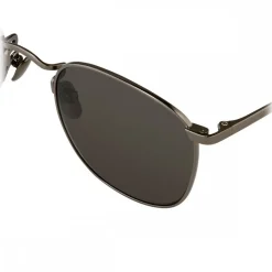 Linda Farrow - 479 C4 Square Sunglasses - Black - Eyewear - Avvenice