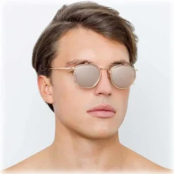 Linda Farrow - 743 C6 Square Sunglasses - Ash - Eyewear - Avvenice^ Sunglasses & Eyewear