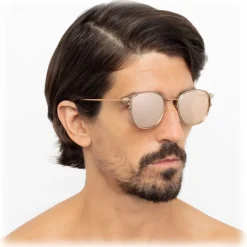 Linda Farrow - 803 C3 Square Sunglasses - Ash - Eyewear - Avvenice^ Sunglasses & Eyewear