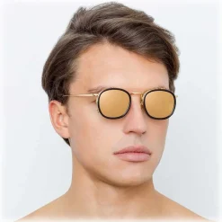 Linda Farrow - 743 C2 Square Sunglasses - Black - Eyewear - Avvenice^ Sunglasses & Eyewear