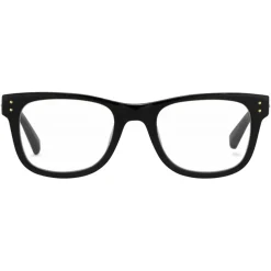 Linda Farrow - 357 D-Frame Optical Glasses in Black - LFL357C1OPT - Eyewear - Avvenice