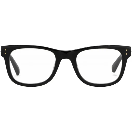 Linda Farrow - 357 D-Frame Optical Glasses in Black - LFL357C1OPT - Eyewear - Avvenice