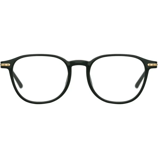 Linda Farrow - Arnold Angular Optical Glasses in Green - LF63C3OPT - Eyewear - Avvenice^ Sunglasses