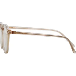 Linda Farrow - Arnold Angular Optical Glasses in Ash - LF63C4OPT - Eyewear - Avvenice^ Sunglasses