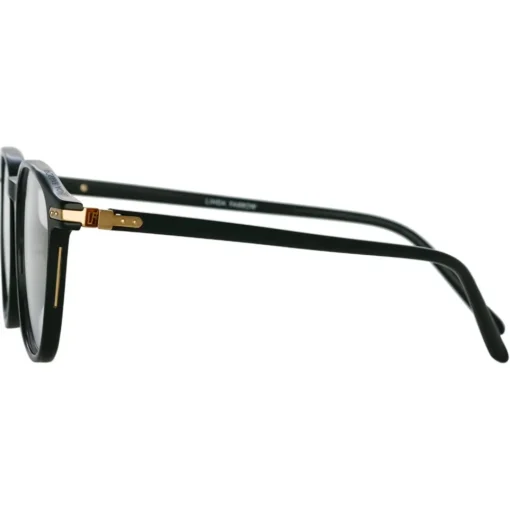 Linda Farrow - Arnold Angular Optical Glasses in Green - LF63C3OPT - Eyewear - Avvenice^ Sunglasses