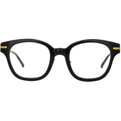 Linda Farrow - Atkins A D-Frame Optical Glasses in Black - LF42AC1OPT - Eyewear - Avvenice