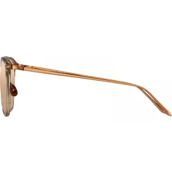 Linda Farrow - Calthorpe Oval Sunglasses in Rose Gold - LFL251C36SUN - Eyewear - Avvenice^ Sunglasses