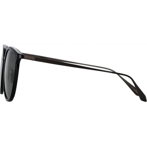 Linda Farrow - Calthorpe Oval Sunglasses in Black Matt Nickel (Men’s) - LFL251C79SUN - Eyewear - Avvenice^ Sunglasses