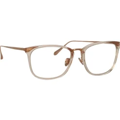 Linda Farrow - Cassin Optical D-Frame in Ash - LFL1457C6OPT - Eyewear - Avvenice^ Sunglasses