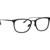 Linda Farrow - Cassin Optical D-Frame in Matt Nickel - LFL1457C5OPT - Eyewear - Avvenice^ Sunglasses