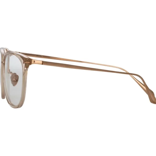 Linda Farrow - Cassin Optical D-Frame in Ash - LFL1457C6OPT - Eyewear - Avvenice^ Sunglasses
