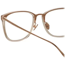 Linda Farrow - Cassin Optical D-Frame in Ash - LFL1457C6OPT - Eyewear - Avvenice^ Sunglasses