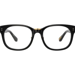 Linda Farrow - Cedric A Rectangular Optical Frames in Black - LFL1275AC6OPT - Eyewear - Avvenice^ Sunglasses