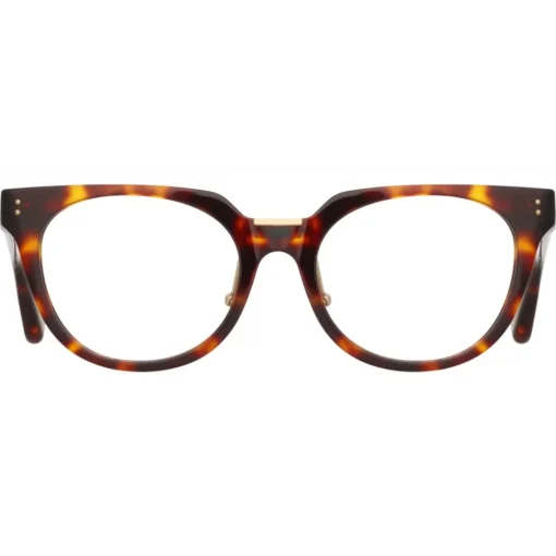 Linda Farrow - Delphine Cat Eye Optical Glasses in Tortoiseshell - LFL1323C2OPT - Eyewear - Avvenice^ Sunglasses