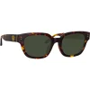 Linda Farrow - Deni D-Frame Sunglasses in Tortoiseshell - LFL1243C2SUN - Eyewear - Avvenice^ Sunglasses