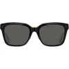 Linda Farrow - Desiree D-Frame Sunglasses in Green - LFL1322C6SUN - Eyewear - Avvenice