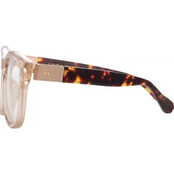 Linda Farrow - Edson D-Frame Optical Glasses in Black - LFL1385C1OPT - Eyewear - Avvenice